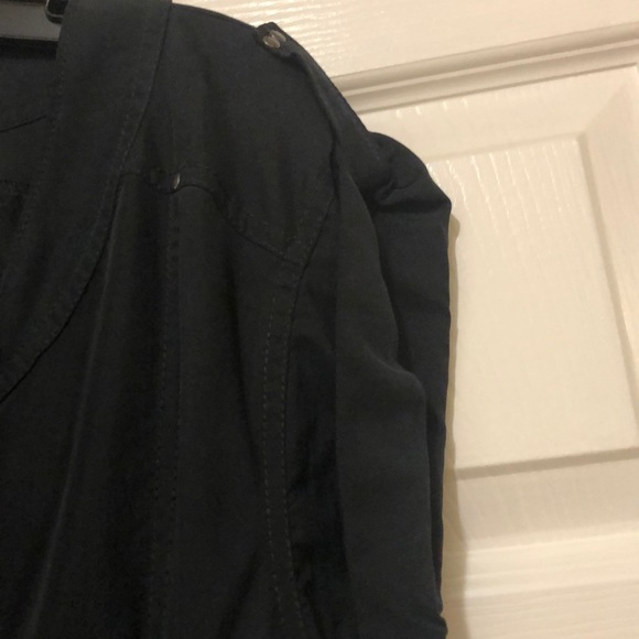 Calvin Klein Black Belted Dress with Rivets - Picture 5 of 5